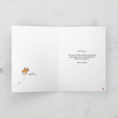 Kawaii Corgi Stout Valentijnskaart Kaart (Binnen)