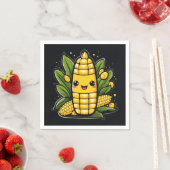Kawaii Corn Summer Servet (Insitu)