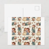 Kawaii Couple Briefkaart (Voorkant / Achterkant)