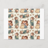 Kawaii Couple Briefkaart (Voorkant)