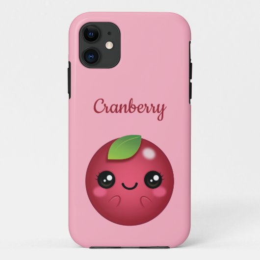 Kawaii Cranberry Case-Mate iPhone Case (Achterkant)