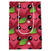 Kawaii Cranberry Medium Gift Bag Cadeauzakje (Achterkant)