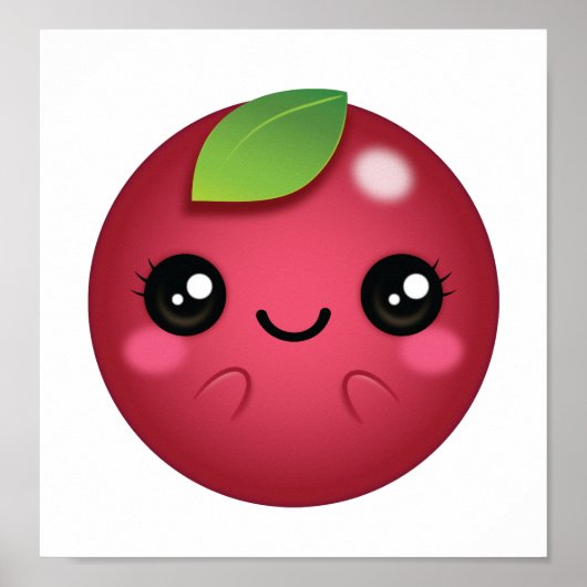 Kawaii Cranberry Poster (Voorkant)