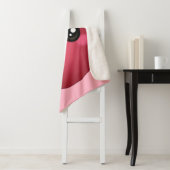 Kawaii Cranberry Sherpa Blanket Deken (In situ)