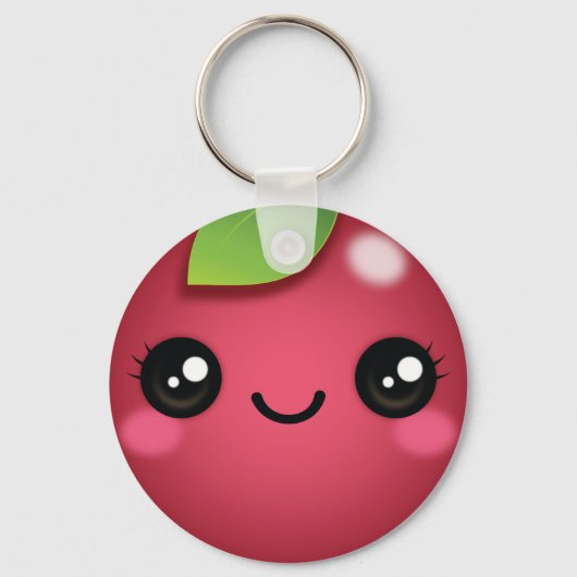 Kawaii Cranberry Sleutelhanger (Voorkant)