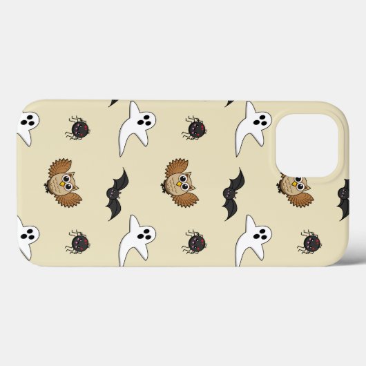 Kawaii Creepy Night Creatset Case-Mate iPhone Case (Achterkant (horizontaal))