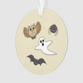 Kawaii Creepy Night Creatset Ornament (voorkant)