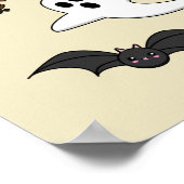 Kawaii Creepy Night Creatset Poster (Hoek)