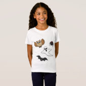 Kawaii Creepy Night Creatset T-shirt (Voorkant volledig)