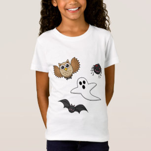 Kawaii Creepy Night Creatset T-shirt