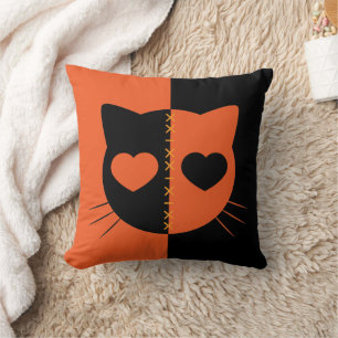 Kawaii Creepy Schattige Cat Halloween Kussen