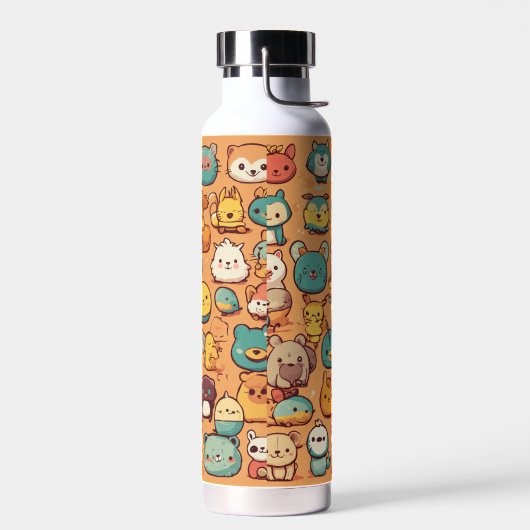 Kawaii Critters Squad; schattige chaos Waterfles (Links)