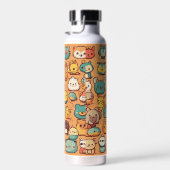 Kawaii Critters Squad; schattige chaos Waterfles (Rechts)
