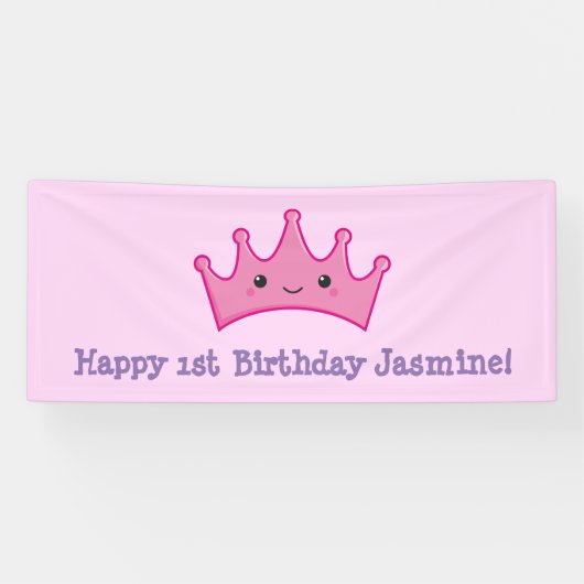 Kawaii Crown Spandoek (Horizontaal)