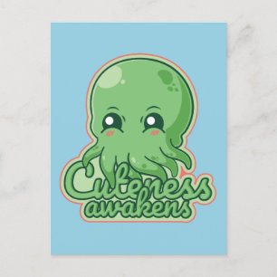 Kawaii Cthulhu Briefkaart