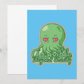 Kawaii Cthulhu Kaart (Voorkant / Achterkant)