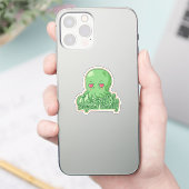 Kawaii Cthulhu Sticker (Telefoon)