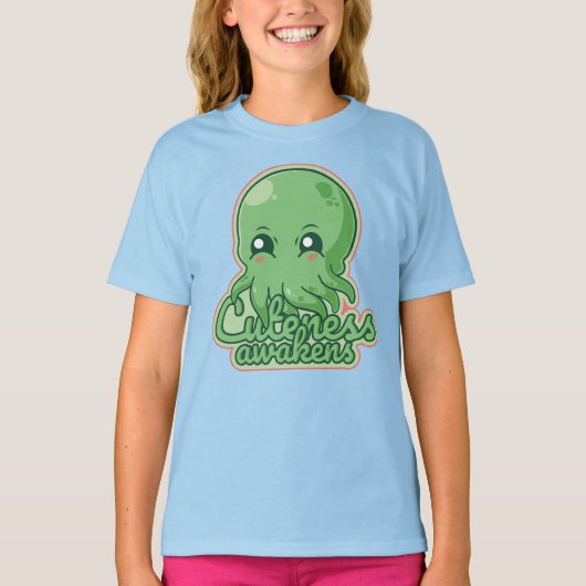 Kawaii Cthulhu T-shirt (Voorkant)