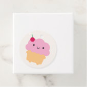 Kawaii Cupcake Bedankjes Labels (In situ)