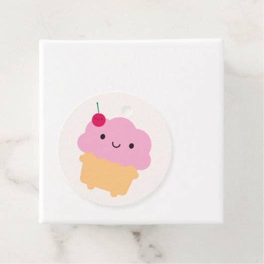 Kawaii Cupcake Bedankjes Labels (In situ)