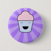 Kawaii Cupcake Button (Voorkant)