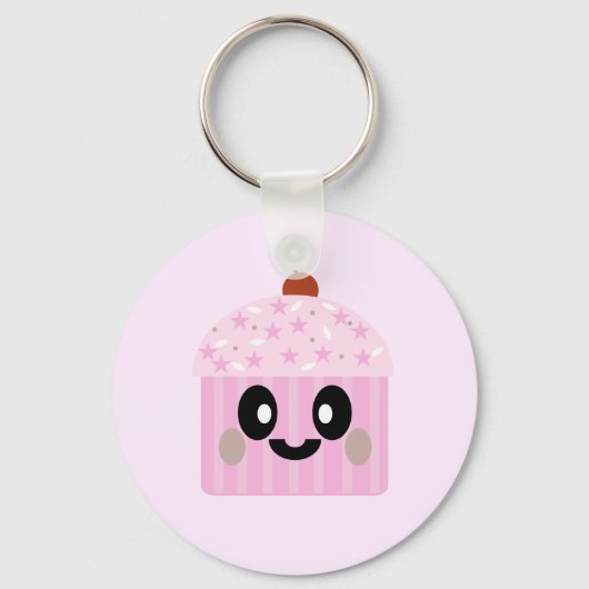 KAWAII CUPCAKE CUTE SLEUTELHANGER (Voorkant)