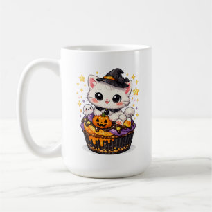 Kawaii Cupcake Heks Kitty Koffiemok