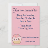 Kawaii cupcake kaart (Achterkant)