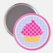Kawaii Cupcake Magneet (Voorkant / Achterkant)