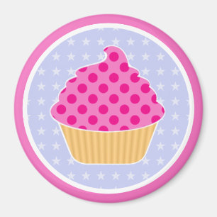 Kawaii Cupcake Magnet