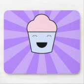 Kawaii Cupcake Mousepad Muismat (Voorkant)
