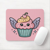 Kawaii Cupcake Muismat (Met muis)