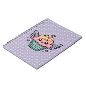 Kawaii Cupcake Notitieboek (Linkerzijde)