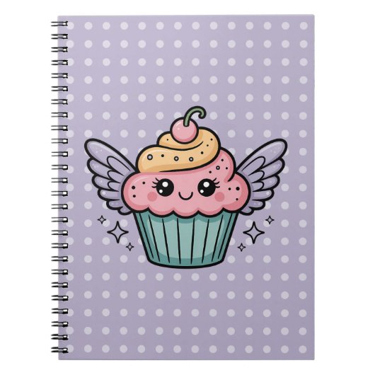 Kawaii Cupcake Notitieboek (Voorkant)