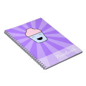 Kawaii Cupcake Notitieboek (Rechterzijde)