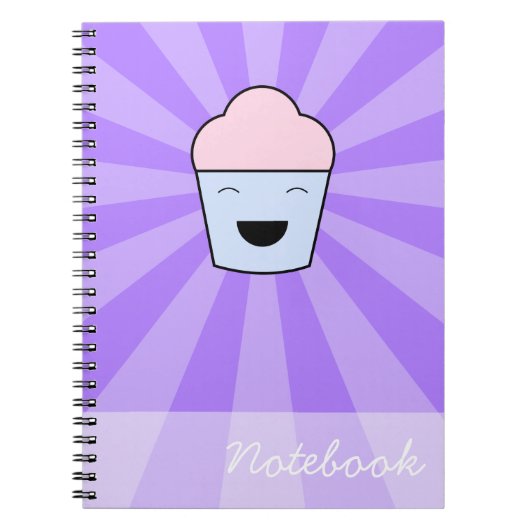 Kawaii Cupcake Notitieboek (Voorkant)