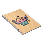 Kawaii Cupcake Notitieboek (Rechterzijde)