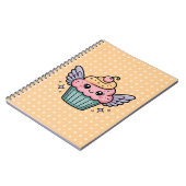 Kawaii Cupcake Notitieboek (Linkerzijde)