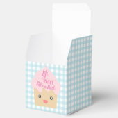Kawaii Cupcake Pak een Treat Bedankdoosjes (Geopend)