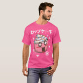 Kawaii Cupcake T-shirt (Voorkant volledig)