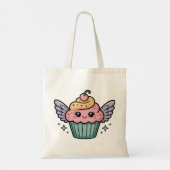 Kawaii Cupcake Tote Bag (Achterkant)
