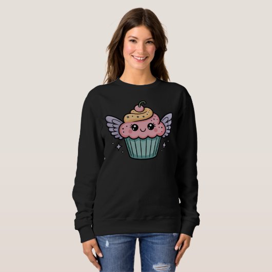 Kawaii Cupcake Trui (Voorkant volledig)