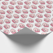 Kawaii cupcakes Wrapping Paper Cadeaupapier (Hoek)
