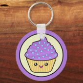 Kawaii Cuppy Cake Sleutelhanger (Voorkant)