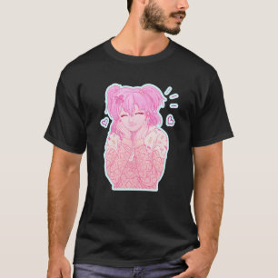 Kawaii Cute Anime Cupcake Girl T-shirt