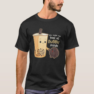 Kawaii Cute Anime Otaku Japanse Boba Tea Bubble I T-shirt