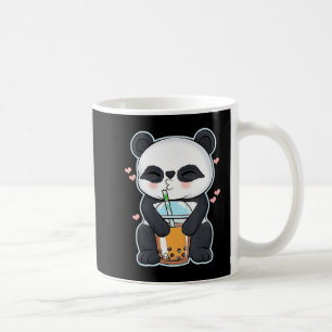 Kawaii Cute Anime Panda Boba Bubble Tea Otaku Men Koffiemok