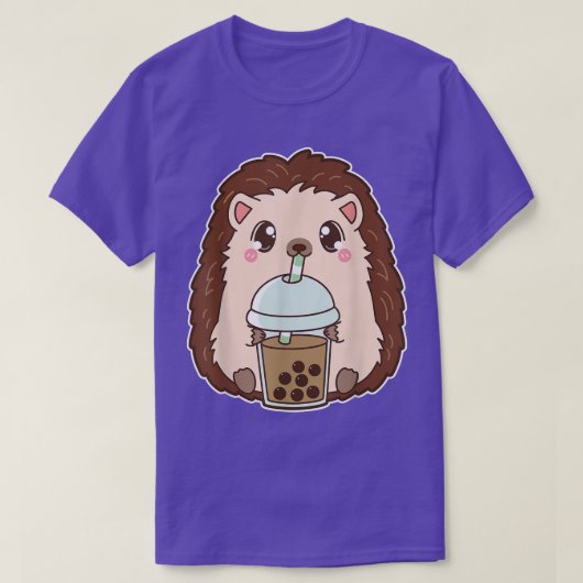 Kawaii Cute Boba Hedégel Classic Bubble Pearl Mil T-shirt (Design voorkant)