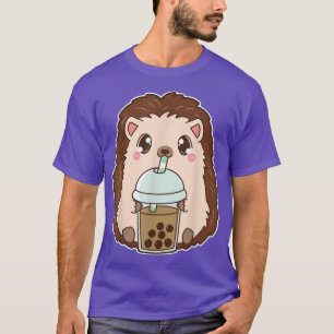 Kawaii Cute Boba Hedégel Classic Bubble Pearl Mil T-shirt