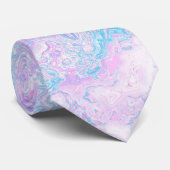 Kawaii Cute Boho Wervelende Pastel Katoenen Candy  Stropdas (Opgerold)